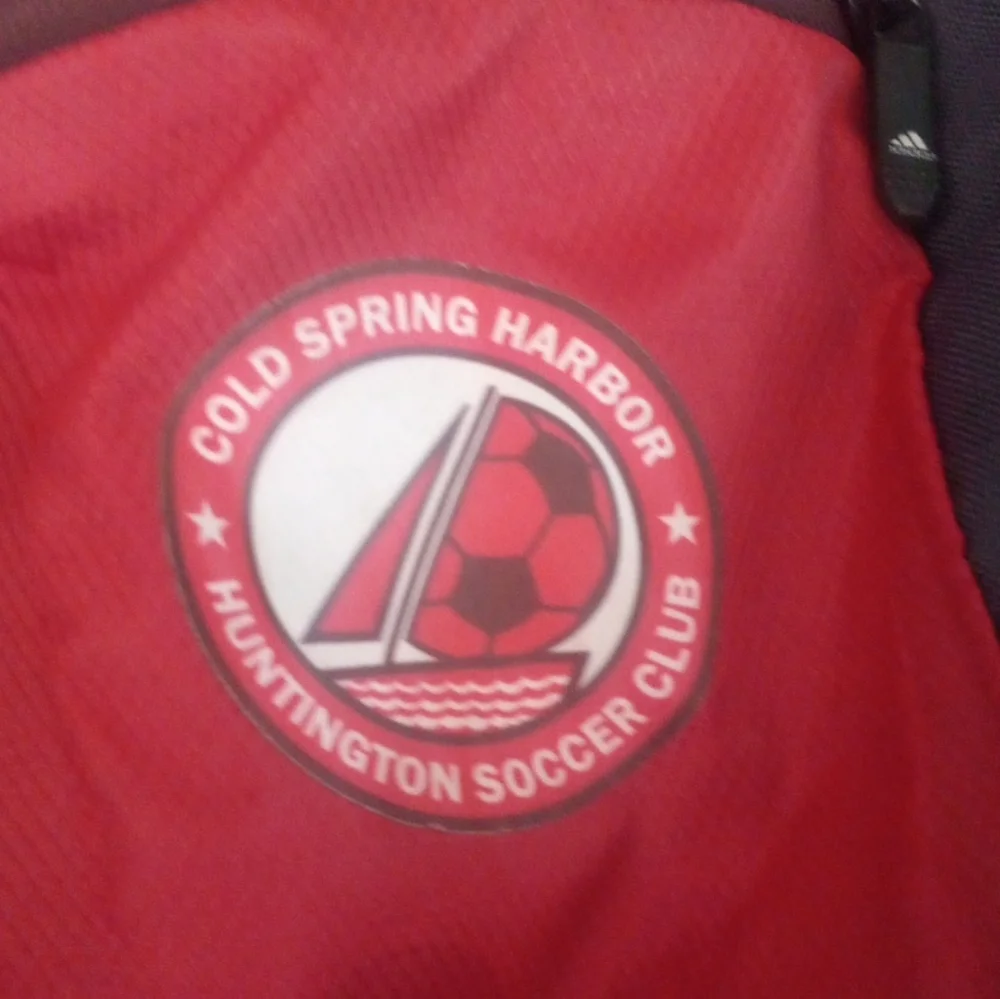 Red Adidas Bookbag Cold Spring Harbor Huntington Soccer Club